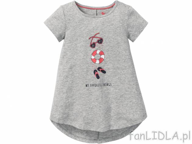 Zestaw: tunika i legginsy 3/4 , cena 17,99 PLN 
- rozmiary: 86-116
- rozmiar 86/92 ...