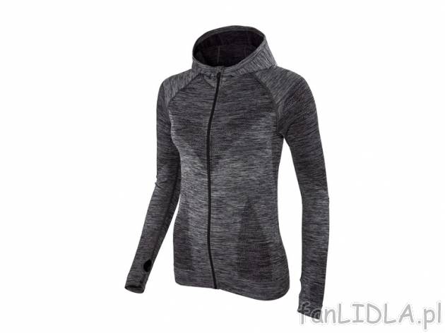 Bezszwowa bluza funkcyjna , cena 39,99 PLN za 1 szt. 
- rozmiary: S-L 
- 3 wzory ...
