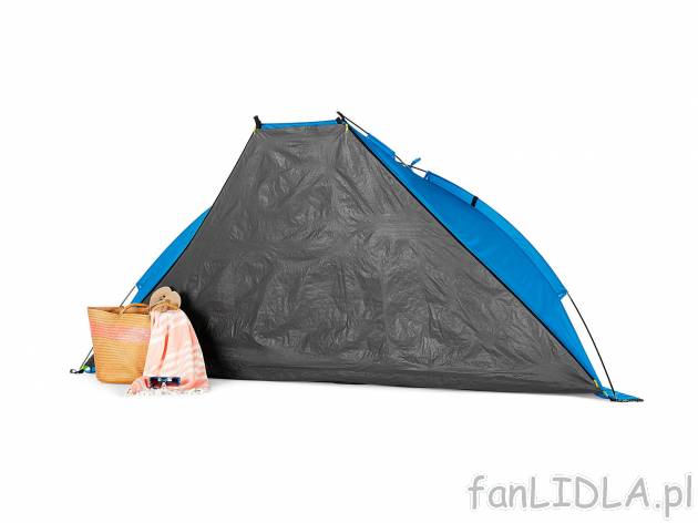 Namiot plażowy , cena 69,90 PLN 
- wymiary po rozłożeniu: ok. 270 x 117 x 110+115 ...