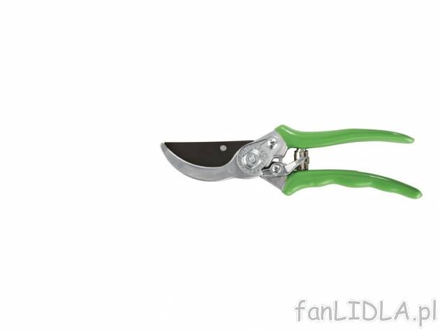 Nożyce ogrodowe Florabest, cena 9,99 PLN za 1 para 
- sekator ogrodowy do prawidłowego ...