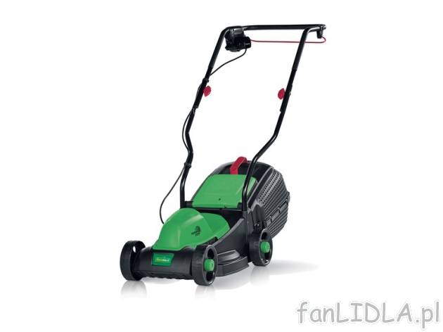 Kosiarka elektryczna 1200 W Florabest, cena 199,00 PLN za 1 opak. 
- skrzynka wyłącznika ...