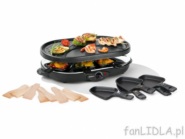 Grill elektryczny Raclette 1300W Silvercrest Kitchen Tools, cena 99,00 PLN za 1 ...