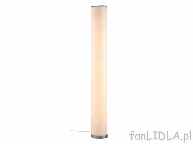 Lampa stojąca LED , cena 79,90 PLN 
- ok. 12,9 x 103,5 cm (Ø x wys.)
- moc całkowita: ...