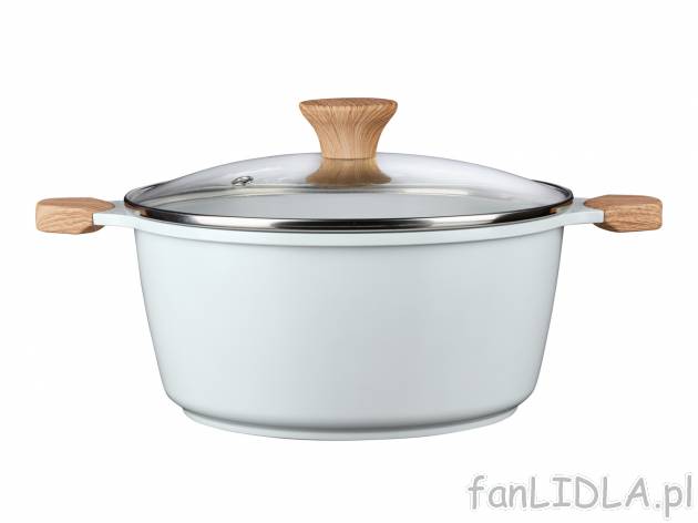 Garnek z pokrywką Ø 24 cm , cena 74,90 PLN 
- przeznaczone do mycia w zmywarkach, ...