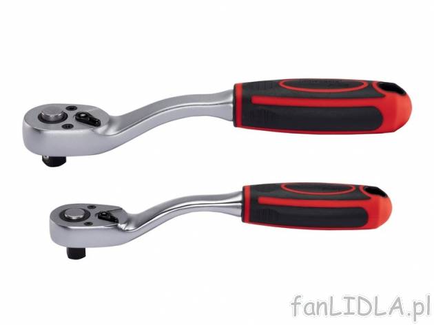 Asortyment kluczy grzechotkowych lub zestaw nasadek do kluczy Powerfix, cena 39,99 ...