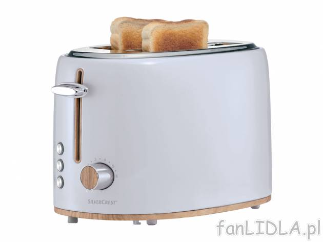 Toster 980 W , cena 89,90 PLN 
- funkcja rozmrażania, podgrzewania i wyłączania
- ...