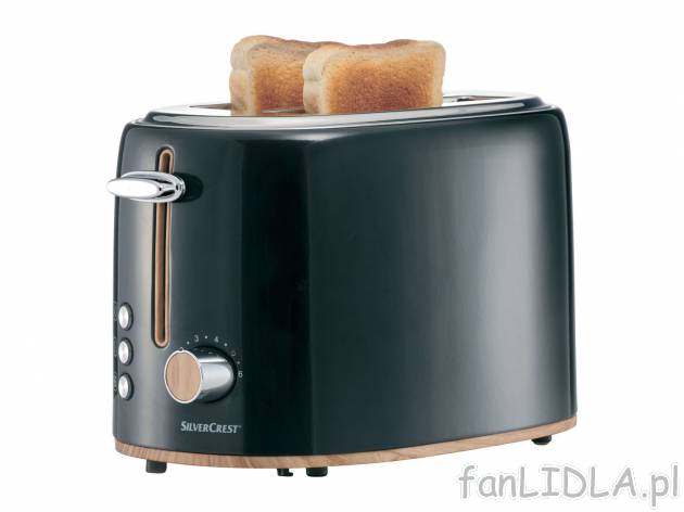 Toster 980 W , cena 89,90 PLN 
- funkcja rozmrażania, podgrzewania i wyłączania
- ...