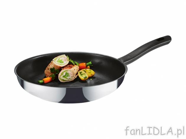 Indukcyjna patelnia ze stali szlachetnej Ă¸ ok. 24 cm Ernesto, cena 64,90 PLN ...