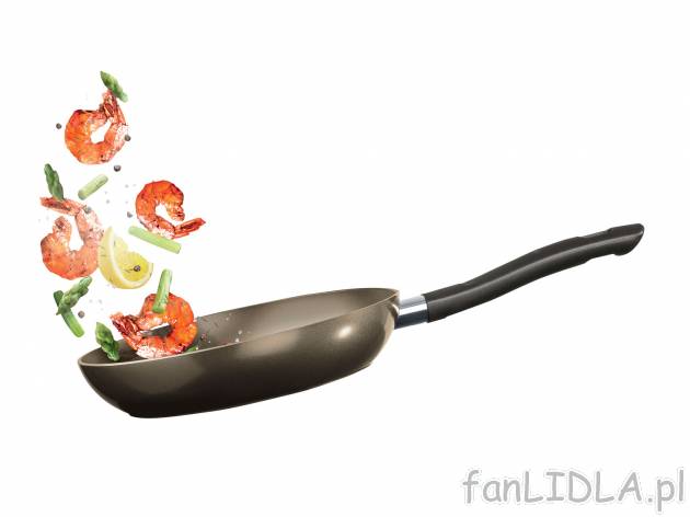 Kuta patelnia aluminiowa z powłoką ceramiczna , cena 49,99 PLN za 1 szt. 
- przeznaczona ...