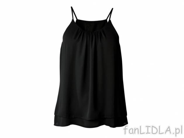 Top dwuwarstwowy Esmara, cena 24,99 PLN za 1 szt. 
- rozmiary: 36-42 (nie wszystkie ...