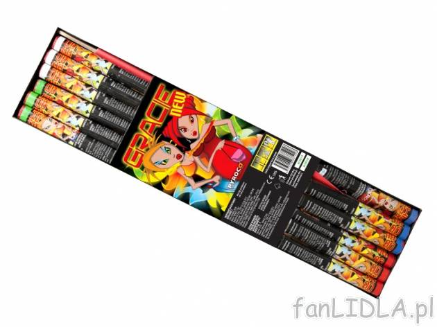 Zestaw 12 rakiet 