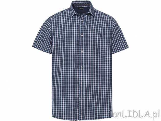 Koszula z krótkim rękawem , cena 37,00 PLN  
-  rozmiary: M-XXL
-  100% bawełny