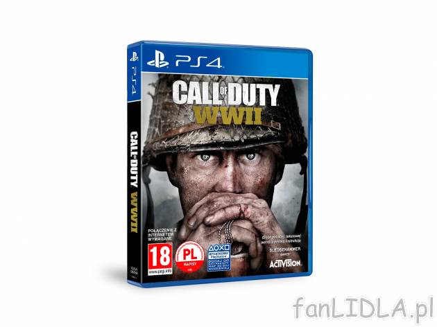 Gra PS4 Call Of Duty: World War II , cena 119,00 PLN. Kultowa gra wojenna na fanów ...