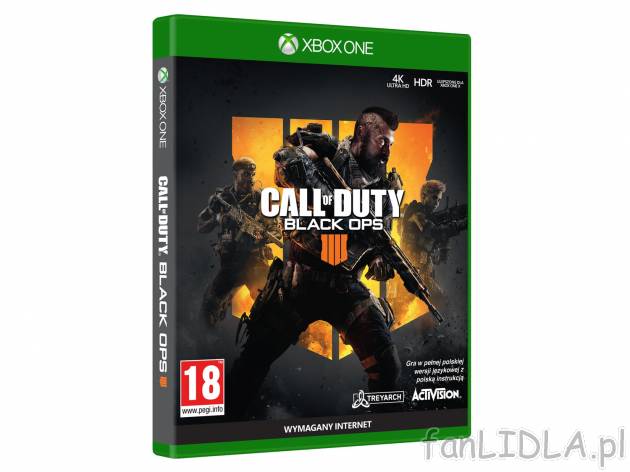 Gra XBOX ONE Call of Duty: Black Ops 4 , cena 159,00 PLN
