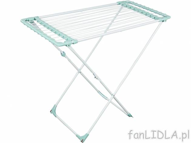 Rozsuwana suszarka na pranie , cena 99,00 PLN 
- wymiary: 93 x 57 x 108-185,5 cm ...