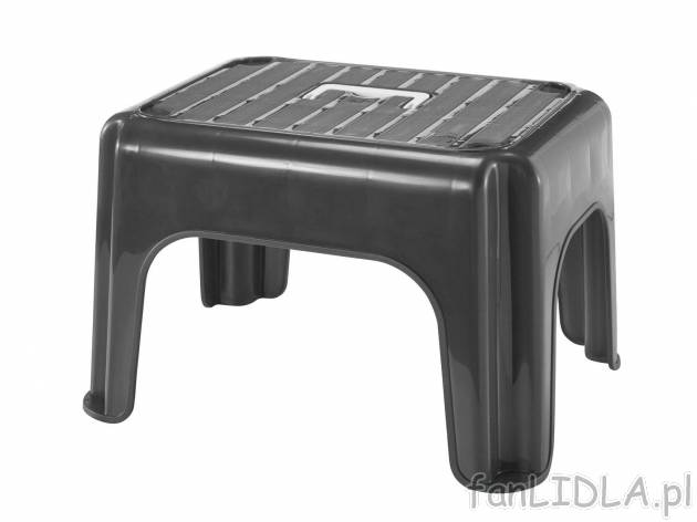Taboret z uchwytem , cena 19,99 PLN 
- gumowe, antypoślizgowe nóżki
- 24 x ...