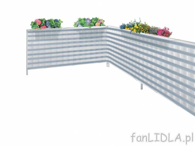 Osłona na balkon lub ogrodzenie Florabest, cena 39,99 PLN za 1 szt. 
- odporna ...