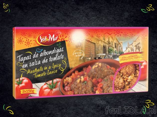 Tapas w miseczce ceramicznej , cena 14,00 PLN za 280/300 g/1 opak., 1 kg=53,54/49,97 ...