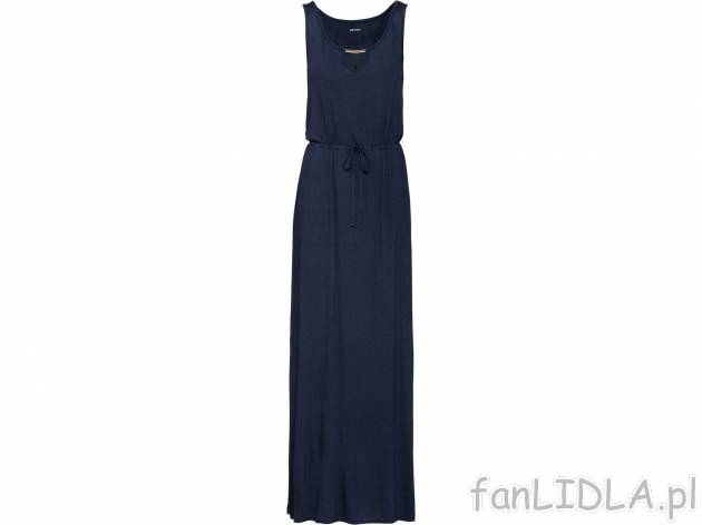 Sukienka maxi , cena 39,99 PLN. Długa sukienka na lato. 
- 95% wiskozy (LENZIING™ ...