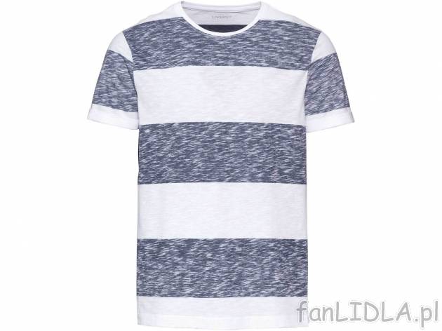 T-shirt , cena 19,99 PLN. Męska koszulka na lato z okrągłym dekoltem. 
- 100% ...