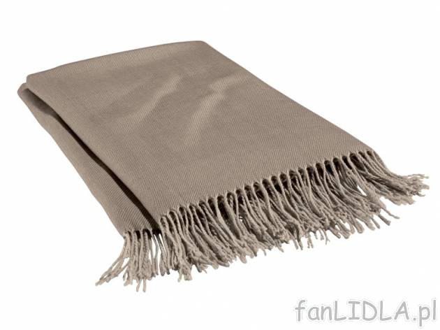 Koc z dzianiny 150 x 200 cm Meradiso, cena 49,99 PLN za 1 szt. 
- 100% akryl 
- ...