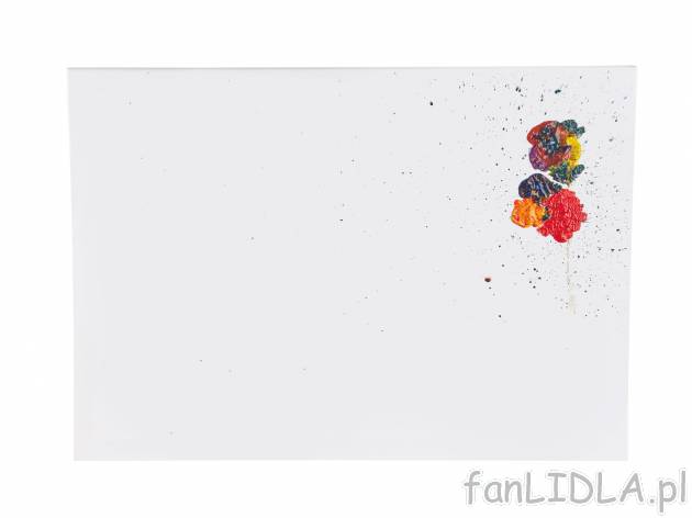 Podobrazie płócienne , cena 19,99 PLN za 1 opak. 
- 100% bawełna Canvas (380g/m2)
- ...
