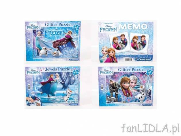 Puzzle/ Gra , cena 14,99 PLN za 1 opak. 
do wyboru: 
- puzzle 60 elementów, 2 ...