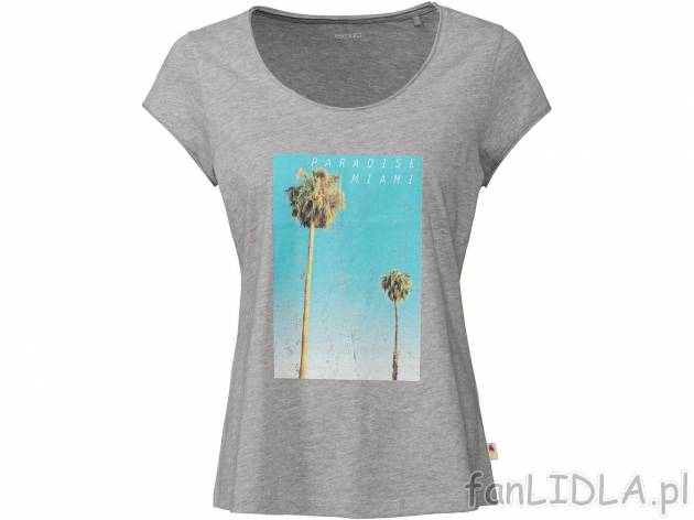 T-shirt , cena 17,99 PLN 
- 90% bawełny, 10% wiskozy (Lenzing™ Ecovero™)
- ...