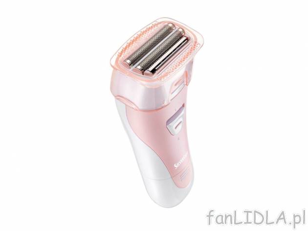 Golarka damska , cena 44,99 PLN 
3 w 1: golenie, przycinanie, peeling
- bogaty ...