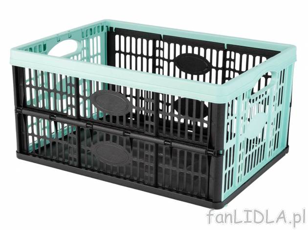 Kosz składany 32 l , cena 14,99 PLN  
-  pojemność: 32 l