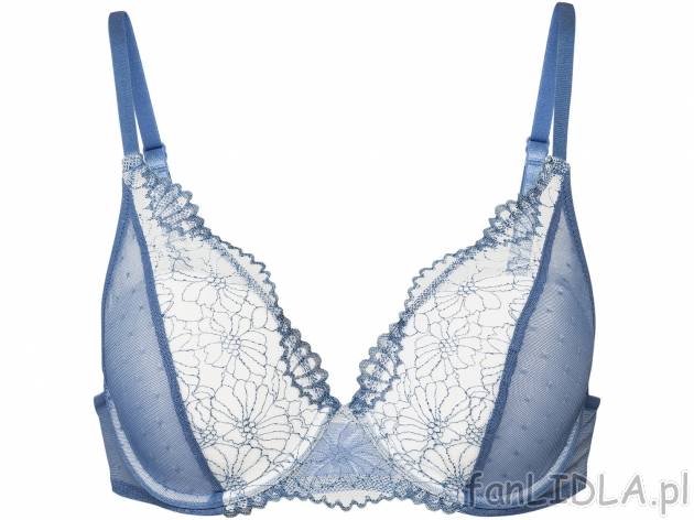 Biustonosz , cena 22,99 PLN 
- wykończenie elegancką koronką
- rozmiary: 75B, ...