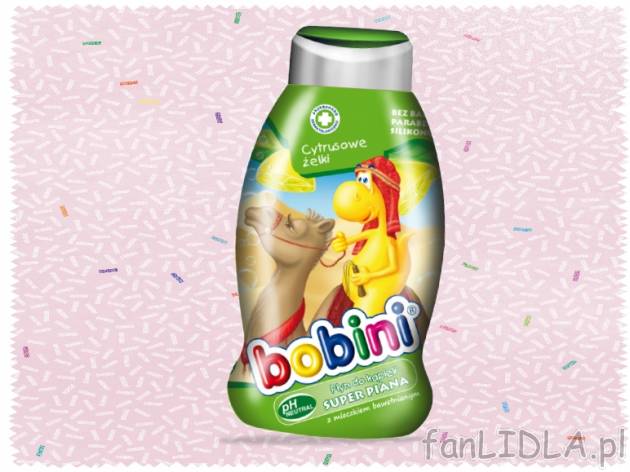 Bobini Płyn do kąpieli Super Piana , cena 6,00 PLN za 750 ml/1 opak., 1 l=9,32 ...