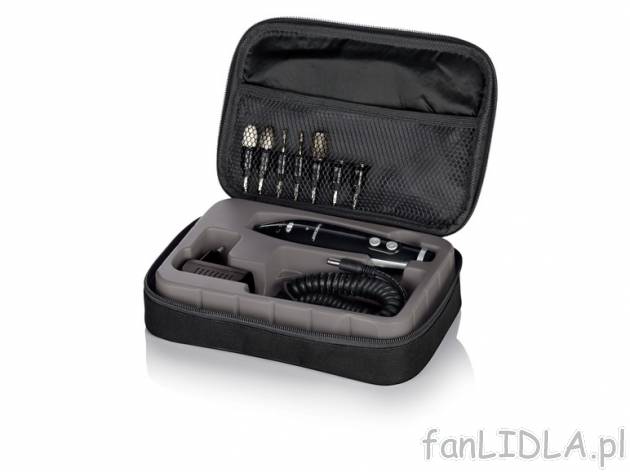 Zestaw do manicure i pedicure , cena 69,90 PLN za 1 opak. 
- ergonomiczny uchwyt ...