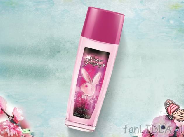 Playboy Dezodorant natural spray , cena 14,00 PLN za 75ml/1 opak.