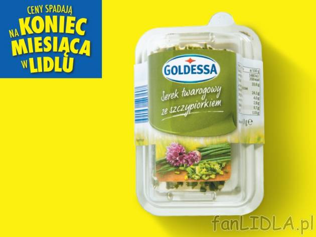 Goldessa Serek twarogowy , cena 4,00 PLN za 100 g/1 opak.