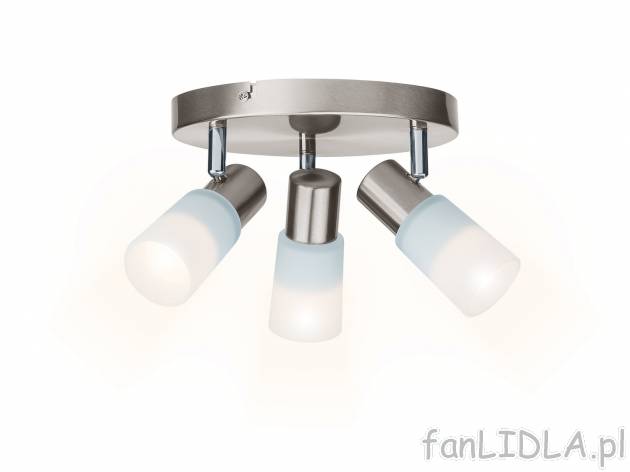 Lampa wisząca LED , cena 69,90 PLN 
- 3 energooszczędne żarówki LED o ciepłym, ...