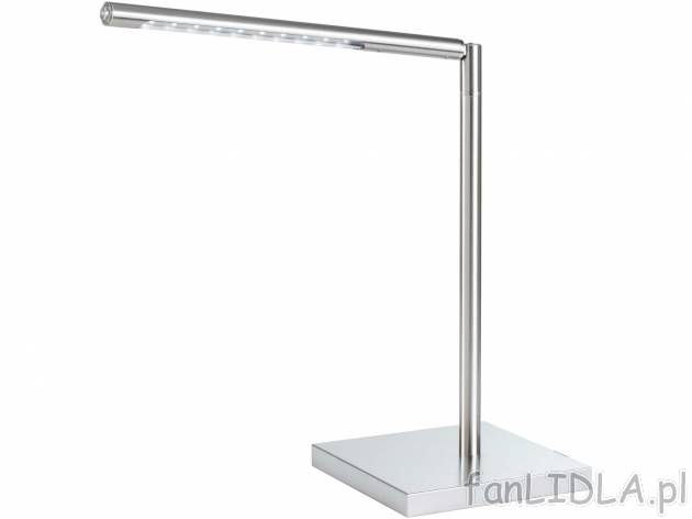 Lampa stołowa LED , cena 44,99 PLN  
-  kąt nachylenia do 90° i wychylenia do 330°