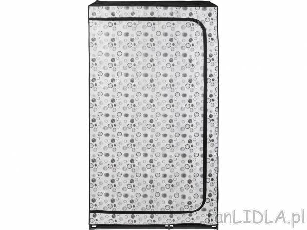 Szafa tekstylna na ubrania , cena 74,90 PLN 
- ok. 174 x 100 x 46 cm (wys. x szer. ...