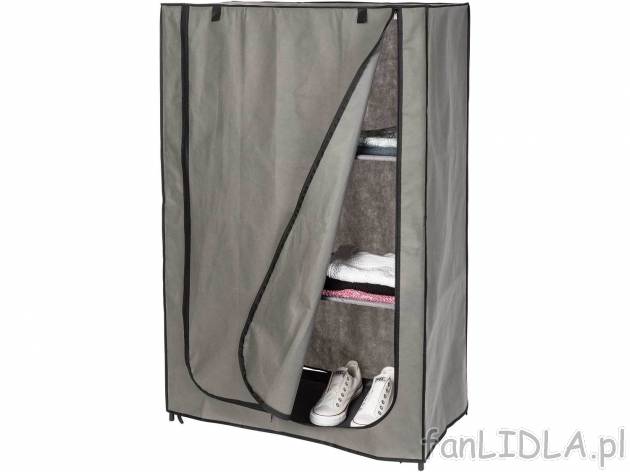 Szafa tekstylna na ubrania , cena 59,90 PLN 
- ok. 80 x 123 x 45 cm (szer. x wys. ...