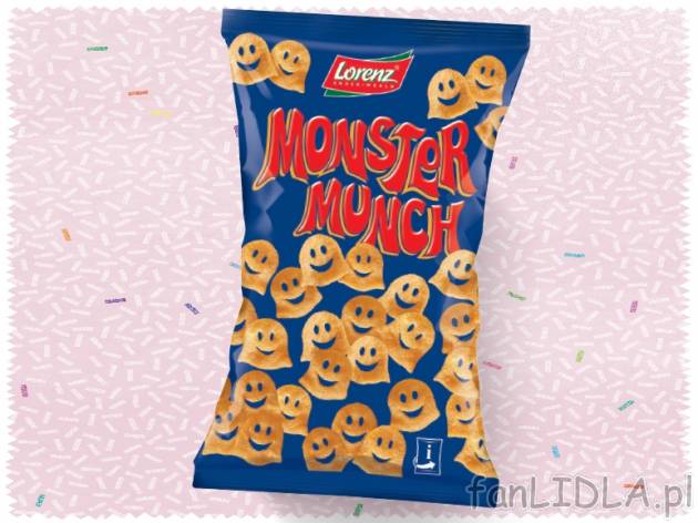 Lorenz Monster Munch , cena 2,00 PLN za 100g/1 opak
