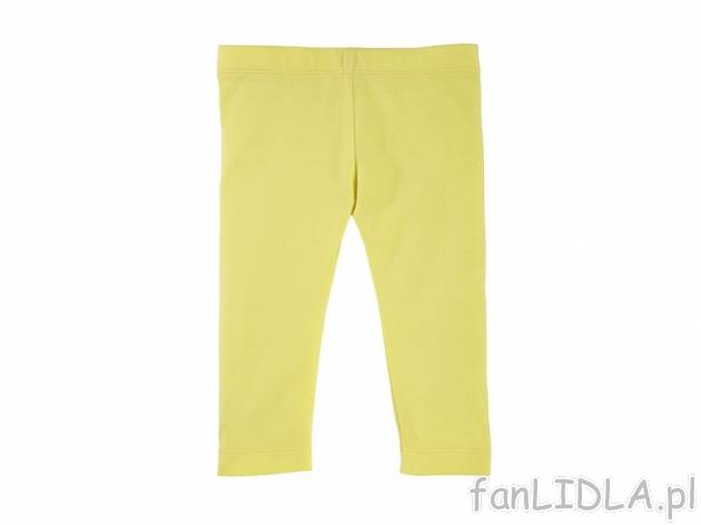 Legginsy, 2 pary Lupilu, cena 19,99 PLN za 2 pary 
- 95% bawełna, 5% elastan 
- ...