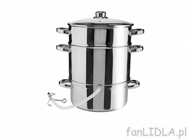 ELO Sokownik parowy ze stali szlachetnej , cena 189,00 PLN 
- Ø 25 cm
- poj. ...