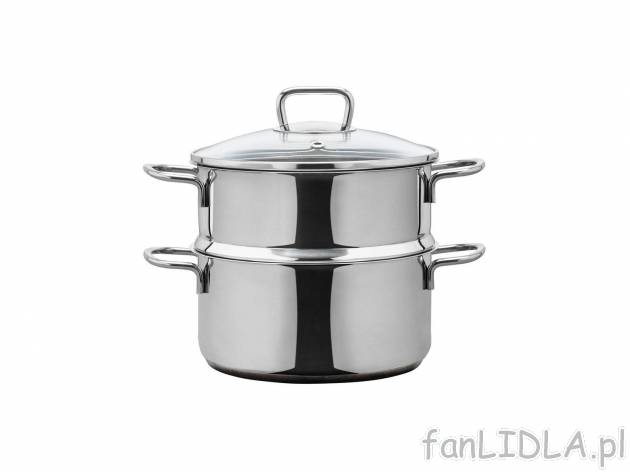 Garnek do gotowania na parze z pokrywką Ø 20 cm , cena 89,90 PLN 
- z wysokiej ...