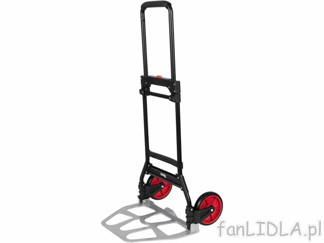 Wózek transportowy , cena 119,00 PLN 
- rozłożony: 48,5 x 111 x 52 cm (wys. ...