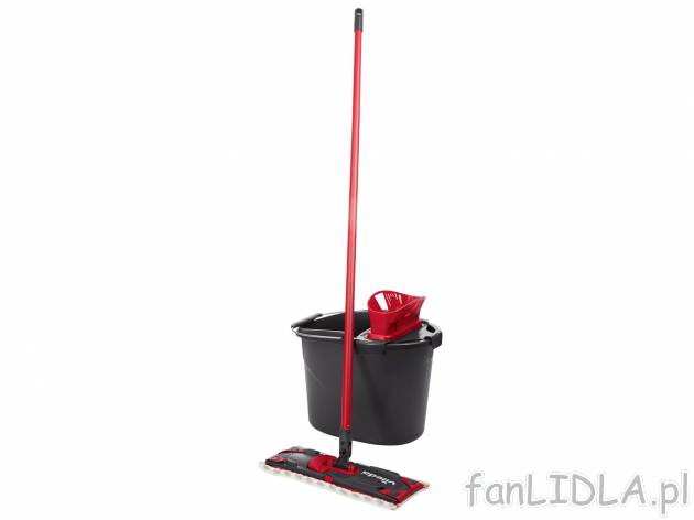 Zestaw mop Vileda UltraMAX , cena 89,90 PLN 
- zestaw:  wiadro + kij + mop + zapasowy ...
