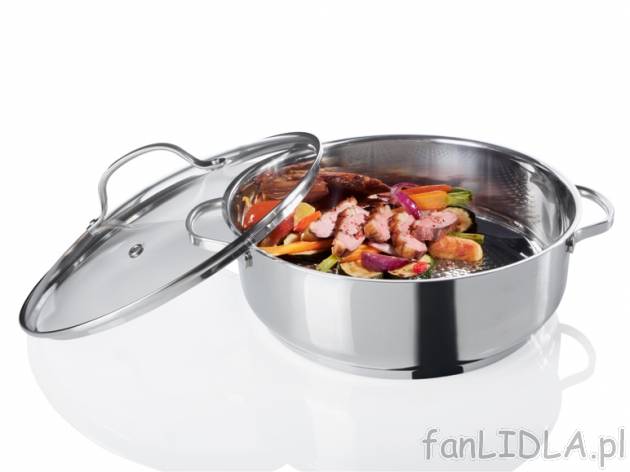 Indukcyjna patelnia do pieczenia i serwowania Ernesto, cena 99,00 PLN za 1 opak. ...