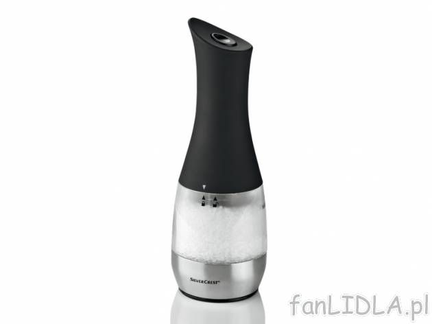 Elektryczny młynek do soli lub pieprzu Silvercrest Kitchen Tools, cena 37,99 PLN ...