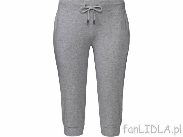 Spodnie 3/4 , cena 29,99 PLN 
- rozmiary: L-XL
- elastyczny pas ze sznurkiem do ...