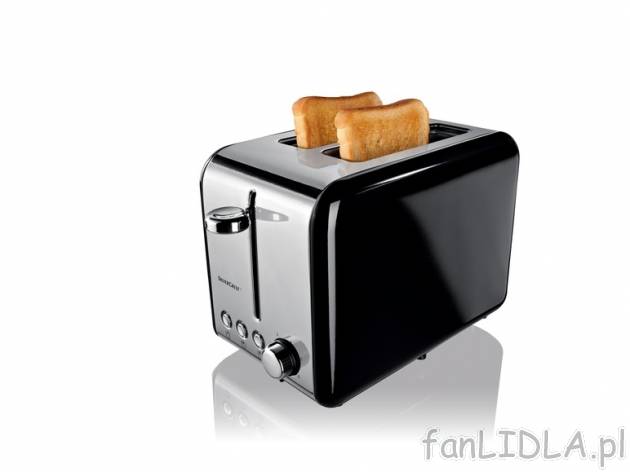 Toster 920 W , cena 89,90 PLN za 1 szt. 
- funkcja rozmrażania, podgrzewania i ...