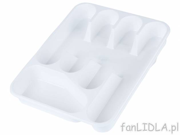 Pojemnik na sztućce Ernesto, cena 9,99 PLN 
- wymiary: ok. 33,5 x 26,5 x 4,4 cm
- ...